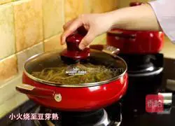 Cheese-flavored spicy cabbage, stir-fried pork belly and bean sprouts rice, I want another bowl ! Illustration of how to do it 14