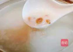 Illustration of how to make healthy white porridge 7