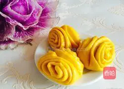 Illustration of how to make pumpkin rolls 21