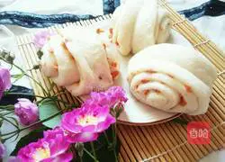 Illustration of how to make ham sausage rolls 11