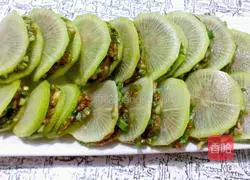 Fry Illustration of how to make radish boxes 5