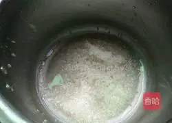 Yellow core sweet potato porridge recipe illustration 3