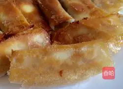 Illustration of how to make melon-skinned pork pot stickers 13