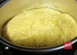 Illustration of how to make pumpkin and red date hair cake 9