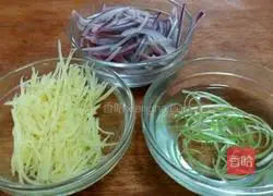 Illustration of how to make raw fish porridge 7