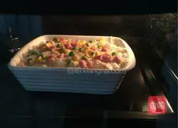 Cheese Baked Rice Recipe Illustration 4