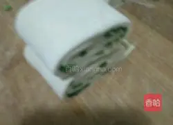 Illustration of how to make steamed flower rolls 5