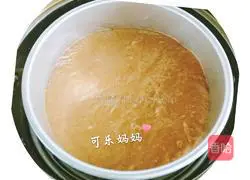 Illustration of how to make buckwheat noodles and black wolfberry hair cake 5