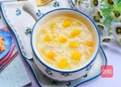 Illustration of how to make rice and pumpkin porridge 8