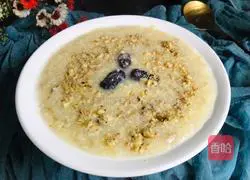 Illustration of how to make walnut and millet porridge 8