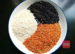 Illustration of how to make rice with multigrain rice 3