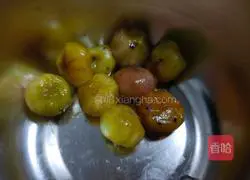 Illustration of how to make blueberry and potato rice cereal 2