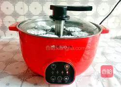 Cranberry rice flour steamed cake recipe 15