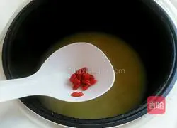 Illustration of how to make millet and yam porridge 7