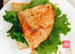 Low-fat homemade burger~ Illustration of how to make a perfect fitness meal 4