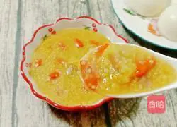 How to make brown sugar, chestnut and millet porridge Illustration 13