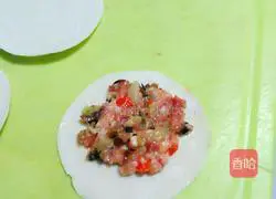 Illustration of how to make spiced mutton box 7