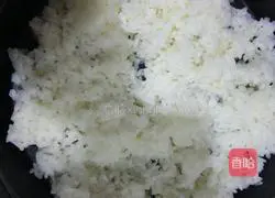 Illustration of how to make mushroom baked rice 1