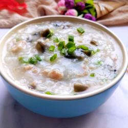 Preserved egg and lean meat porridge