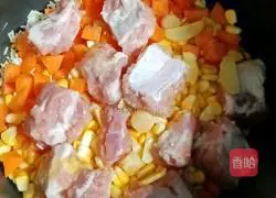 Corn, Carrot and Pork Ribs Porridge Recipe Illustration 8