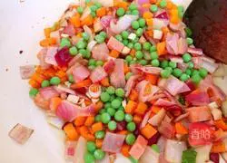 Tomato Baked Rice ( Original) illustration of how to do it 3