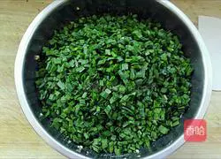 Illustration of how to make goose egg and leek box 5