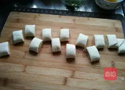 Illustration of how to make sesame rolls 15