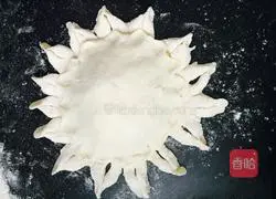 Illustration of how to make shrimp and wild vegetable boxes 12