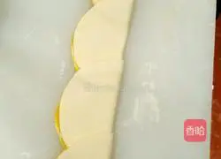 Illustration of how to make rose-shaped and butterfly-shaped flower rolls 14