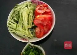 Another version of cold noodles Illustration of how to make noodles 1