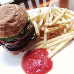 Black Pepper Steak Burger