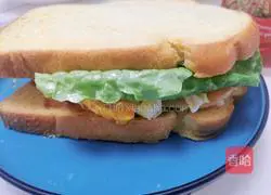 Home version Illustration of how to make burgers 3