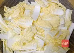 Illustration of how to make baby cabbage and tofu rice bowl 10