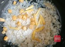 How to make rice, brown rice and eyebrow bean porridge Illustration 5