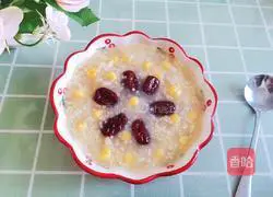 How to make red dates, white fungus and millet porridge Illustration 10