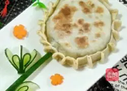 Illustration of how to make leek and egg box 13