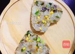 Illustration of how to make assorted rice balls 6