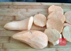 Illustration of how to make sweet potato, glutinous rice, red dates and raisin steamed buns 3