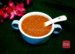 Illustration of how to make red dates and millet porridge 15