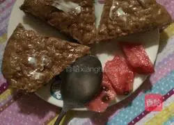 Illustration of how to make brown sugar cake 5