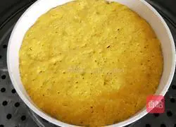 Milk Pumpkin Hair Cake Recipe Illustration 7