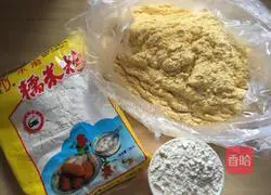 Illustration of how to make corn flour steamed buns 1