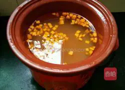 Illustration of how to make rice and pumpkin porridge 6