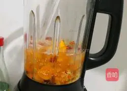 Illustration of how to make pumpkin millet paste 2