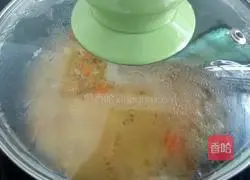 Illustration of how to make curry chicken rice bowl 7