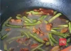 Illustration of how to make braised beans and noodles 6