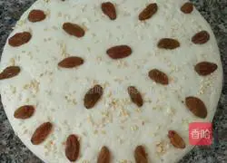 Illustration of how to make soy milk dregs hair cake 6