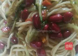 Illustration of homemade cold noodles 6