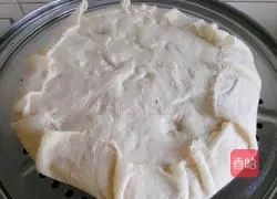 Illustration of how to make mixed flour milk-flavored hair cake 6