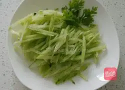 Illustration of how to make sesame sauce cold noodles 1